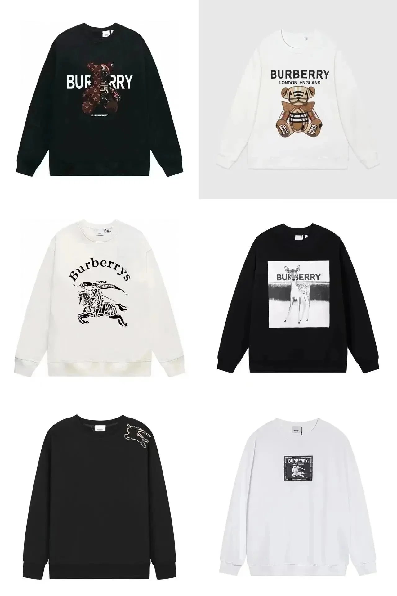 Burberry Knights On Horse Sweatshirt