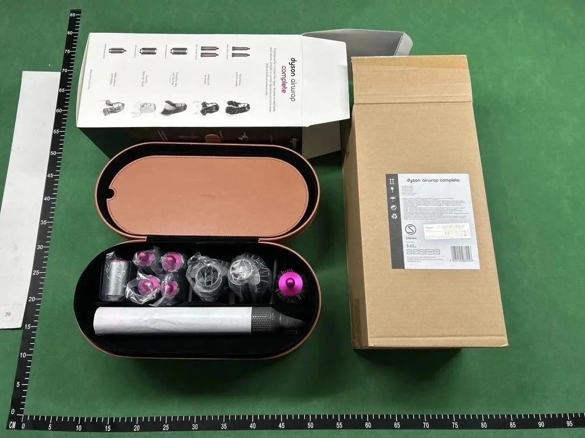 Dyson Hair Dryer Multi Styler Airwrap Complete HS01COMPFN Pink Silver Color