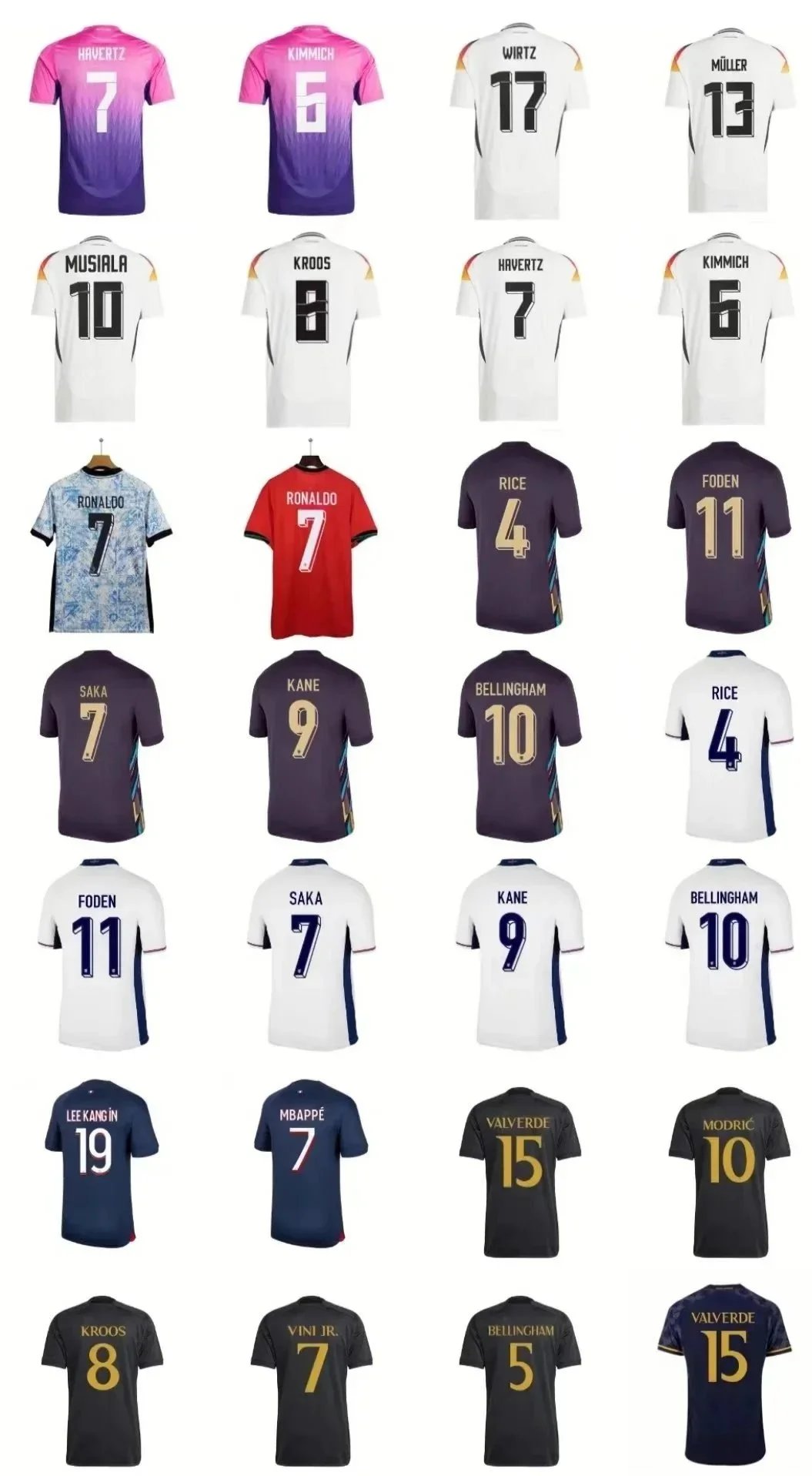 ENGLAND 2024 Football Shirt Soccer Jersey