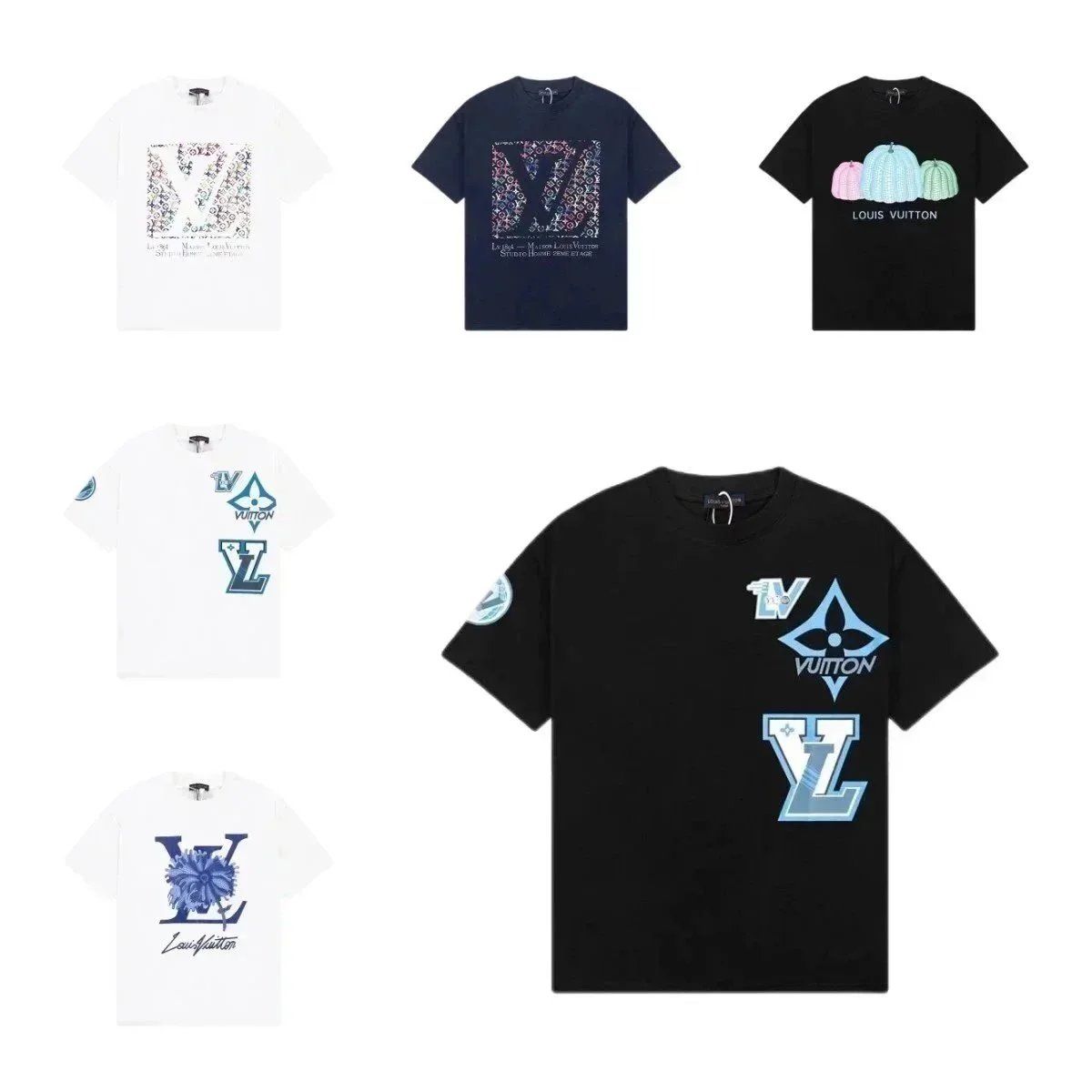 Louis Vuitton T-shirt Black/White