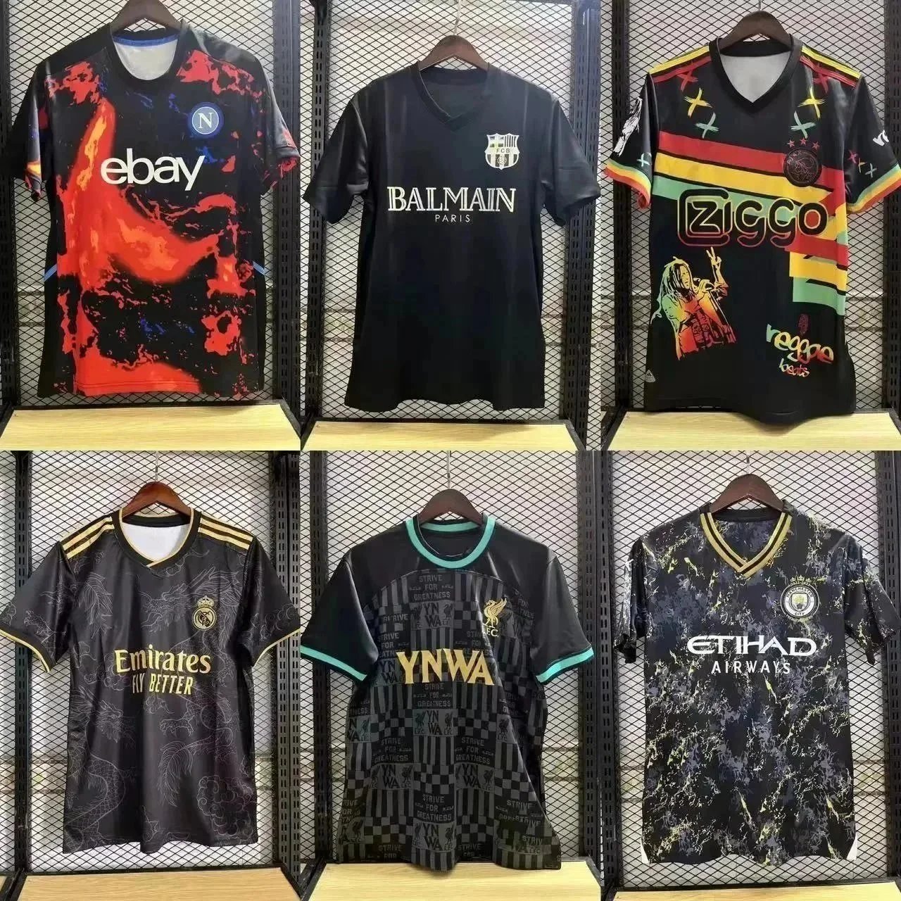 LFC X LeBron Nike Mens Football Stadium Jersey Black