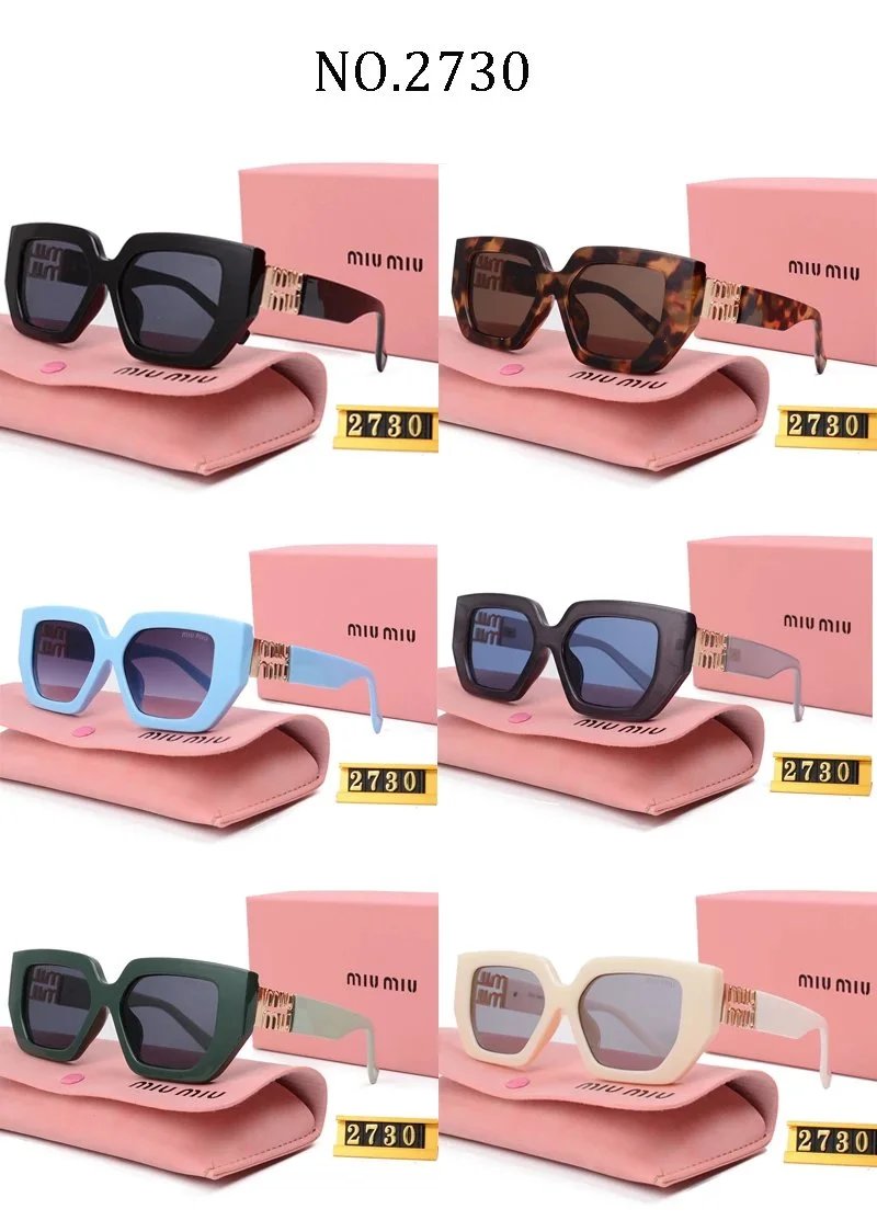 Miu Miu Square Sunglasses NO.2730 Fashion Designer Eyewear