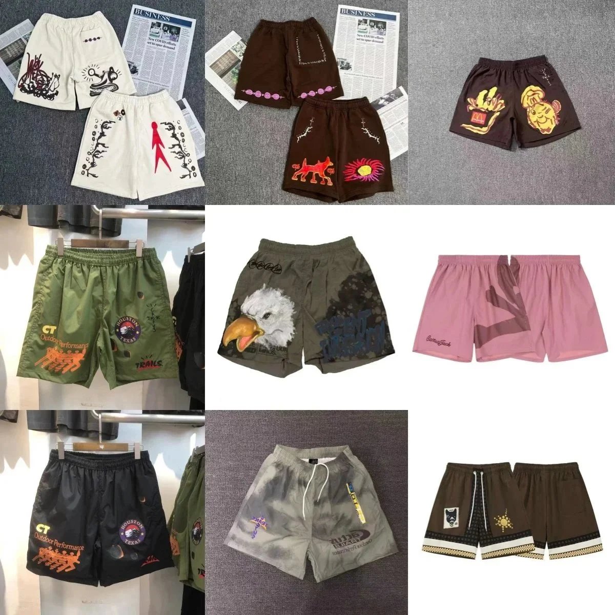 Stylish Printed Men's Shorts for Casual & Outdoor Wear