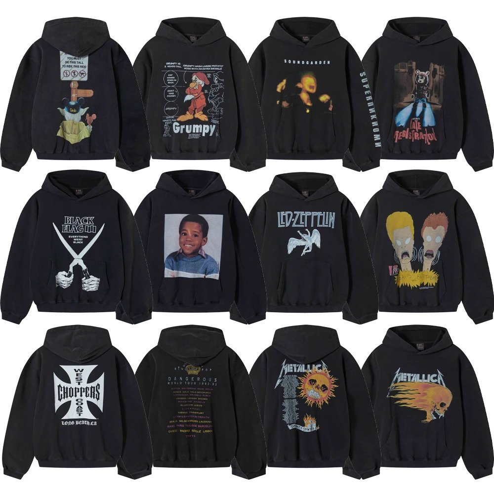Limited Edition Band & Pop Culture Hoodies for Men and Women