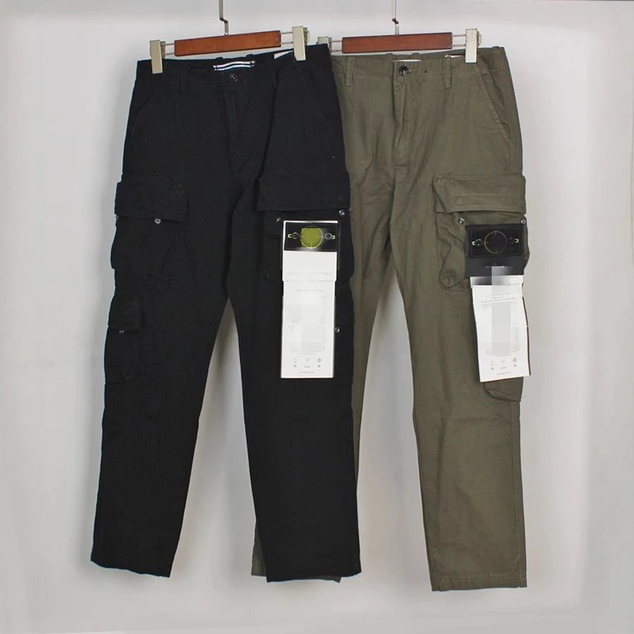 Men's Cargo Pants Lightweight Tactical Workwear Black and Olive Green