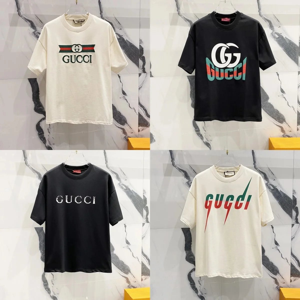 Gucci Logo Print T-Shirt for Men and Women