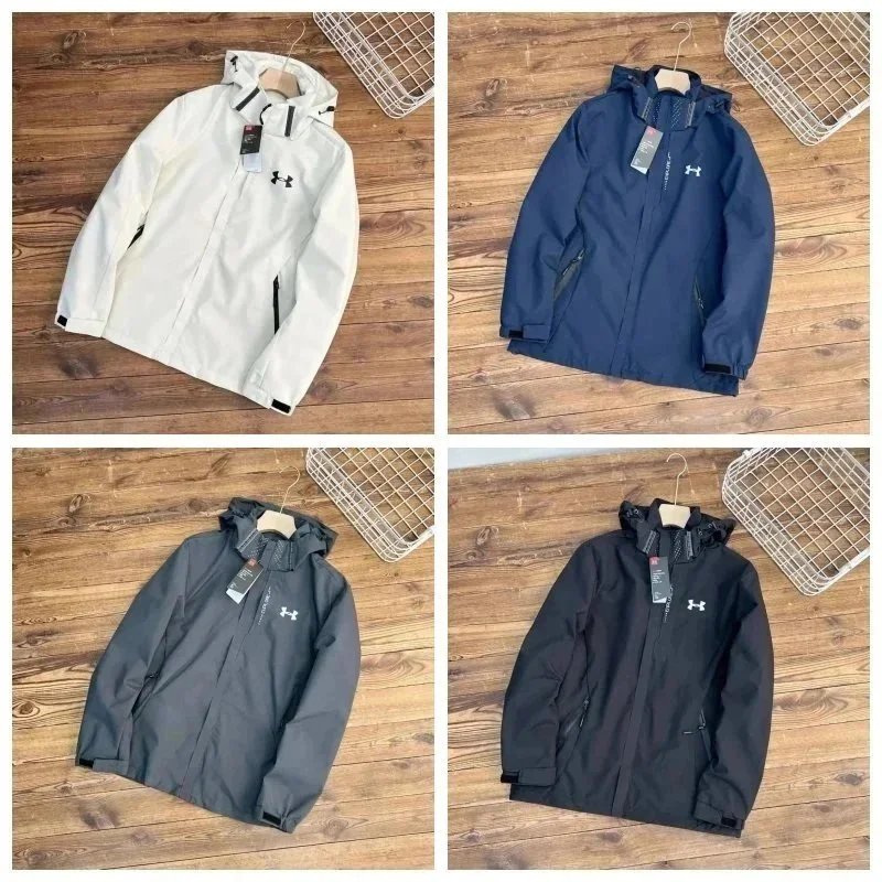 Under Armour Men's Waterproof Windbreaker Jacket Outdoor Sport Coat