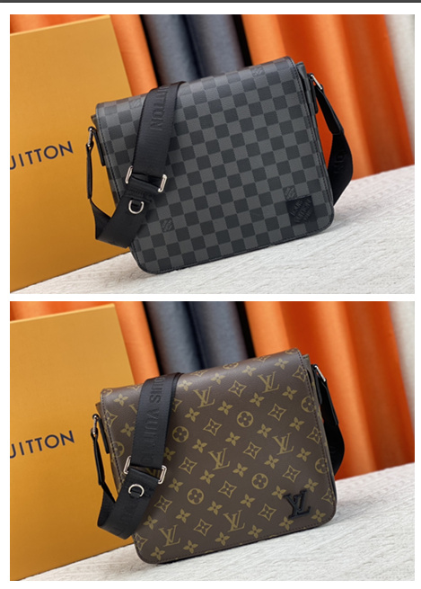 Louis Vuitton Damier Graphite and Monogram Canvas Crossbody Bag