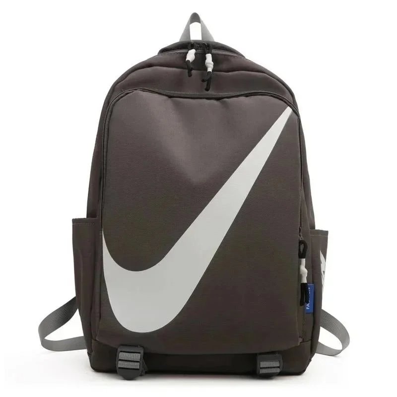 Nike Backpack with Large Swoosh Logo - Dark Gray