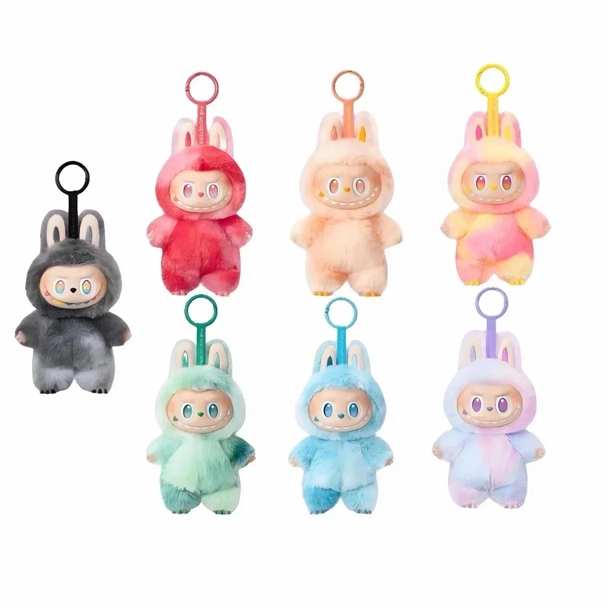 Labubu Plush Keychain Collection - Cute Rabbit Character Toys