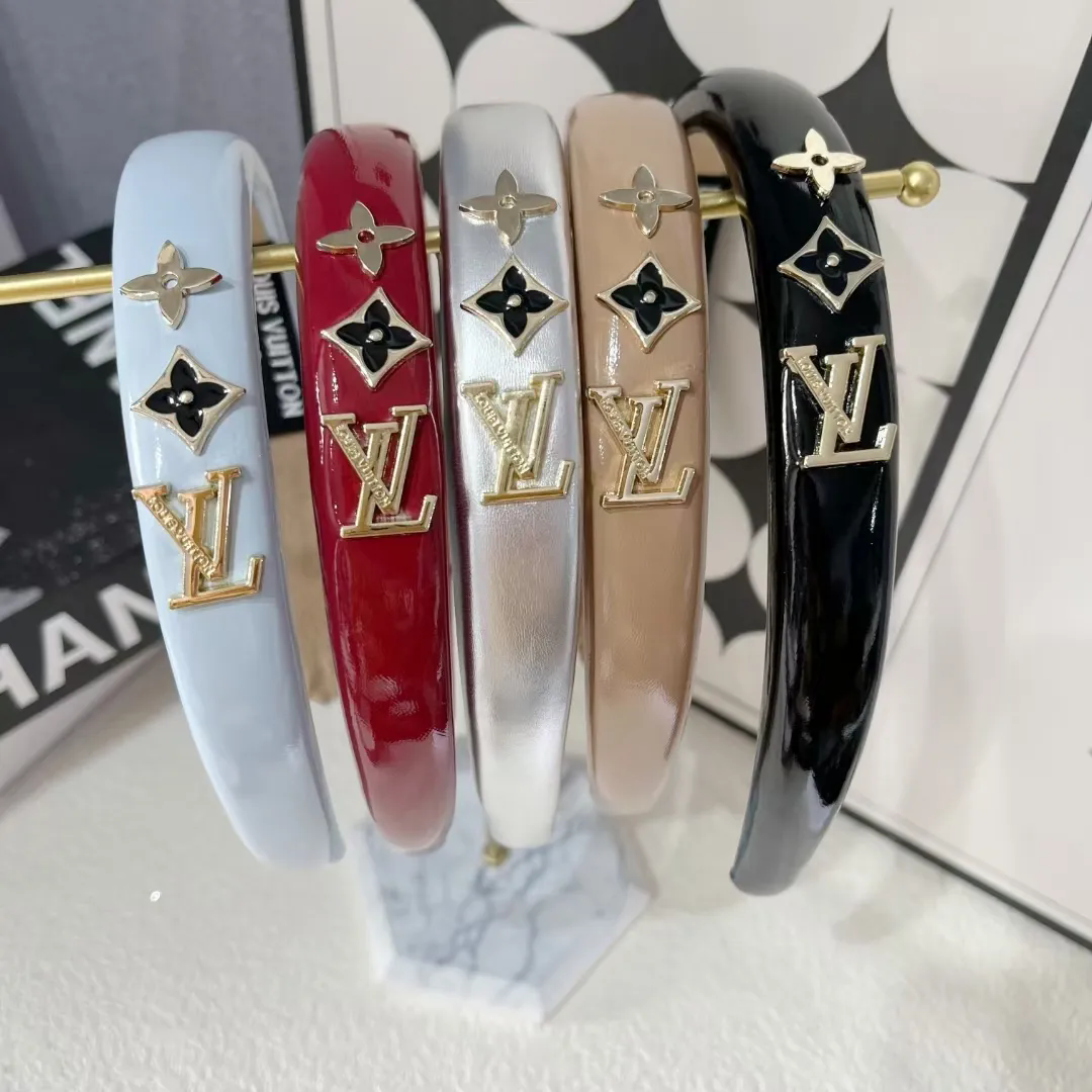 LV Logo Hairband Women Fashion Headwear Accessories