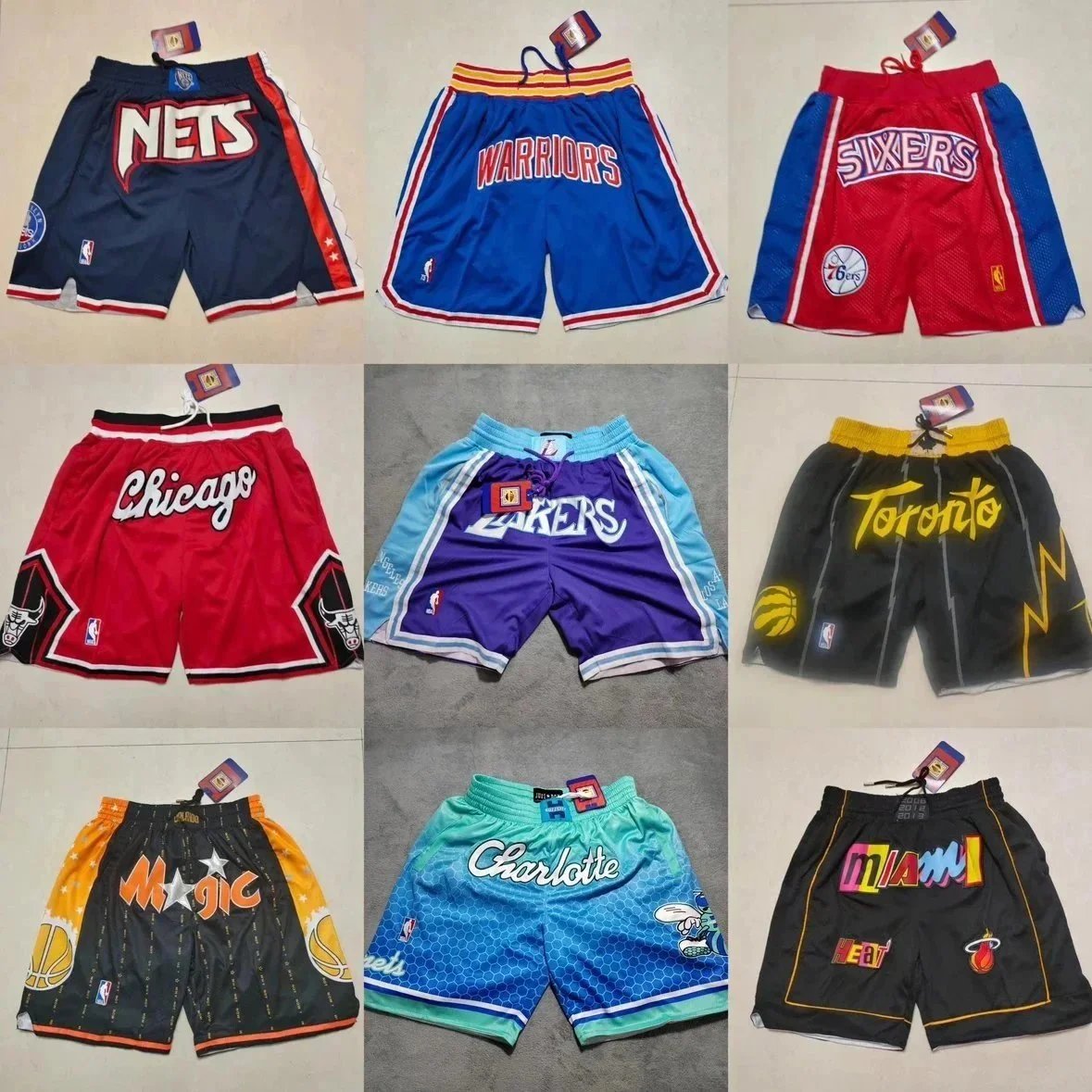 Official NBA Team Basketball Shorts for Men and Women
