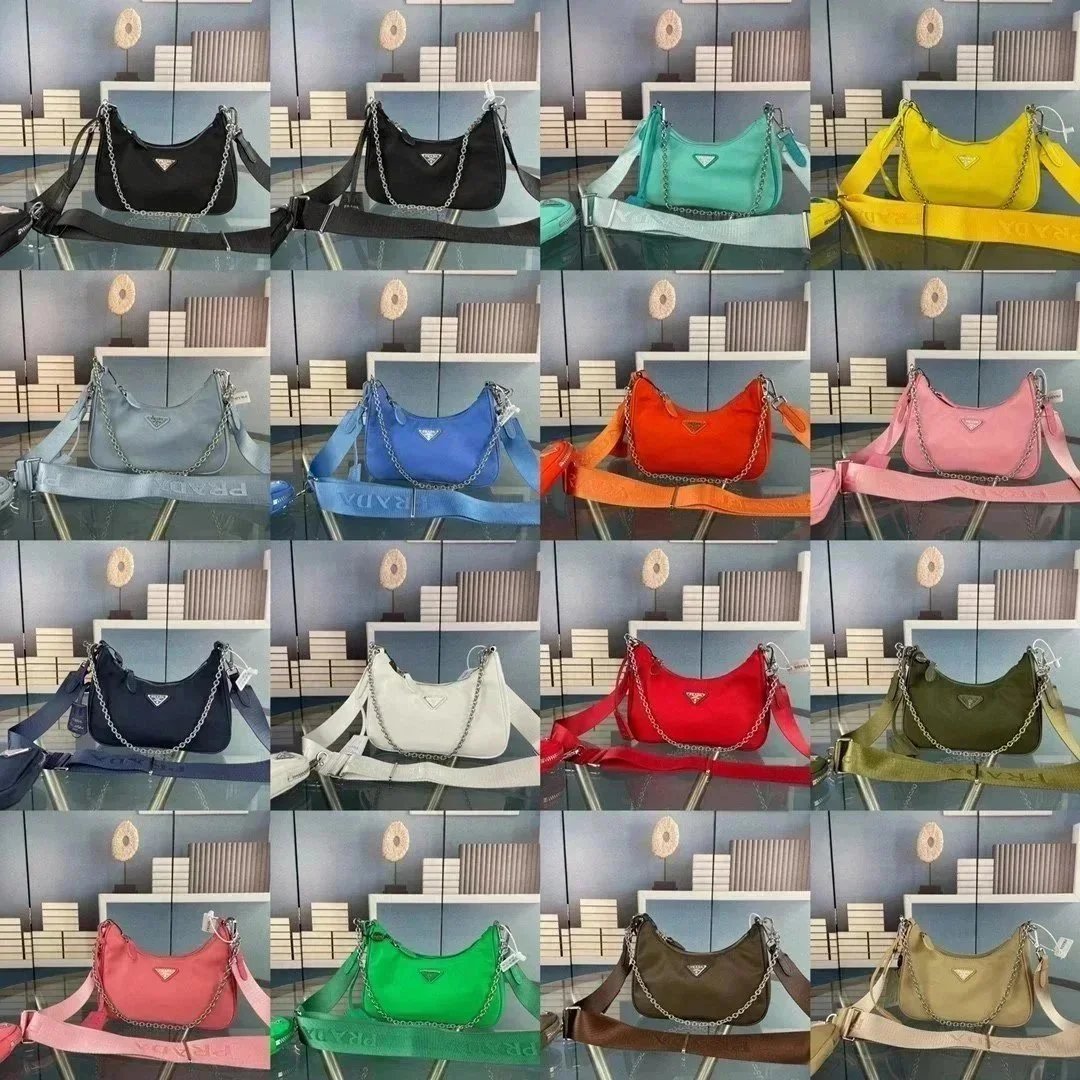 Prada Re-Edition 2000 Nylon Shoulder Bag in Multiple Colors