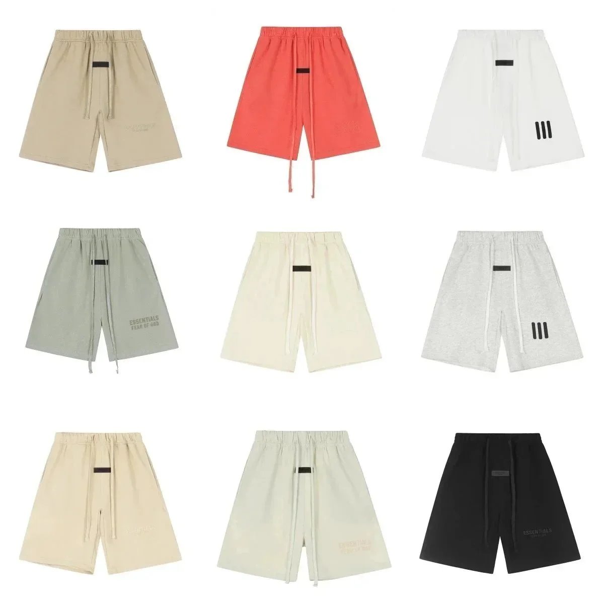 Essentials Drawstring Shorts for Men and Women - Comfortable Casual Wear
