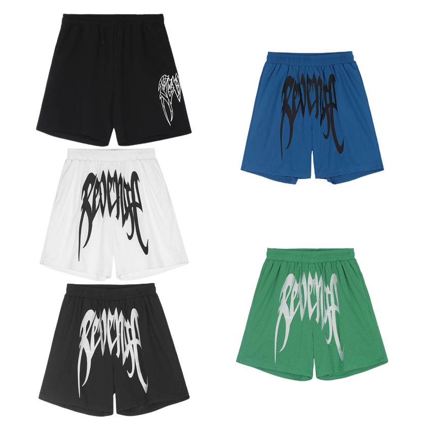 Revenge Mesh Shorts for Men and Women - Streetwear Style