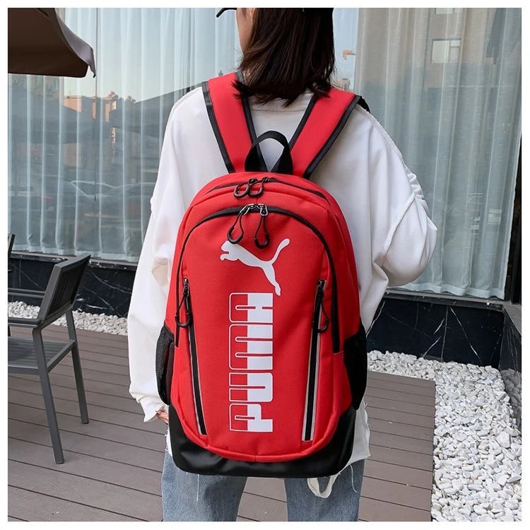 PUMA Red Backpack for Men and Women - Sporty Style with Large Capacity