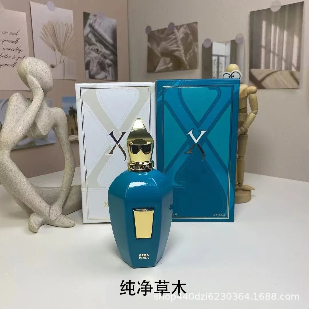 ERBA PURA X Perfume Blue Bottle 100ml Premium Fragrance for Men and Women