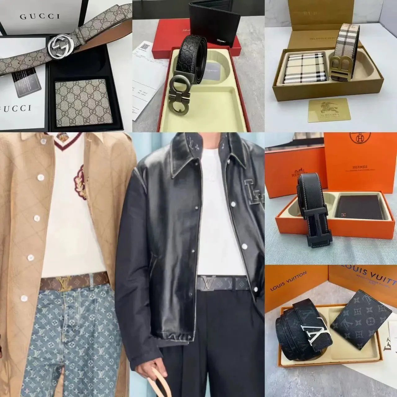 Luxury Designer Belts and Accessories from Gucci, Louis Vuitton, Hermès & More