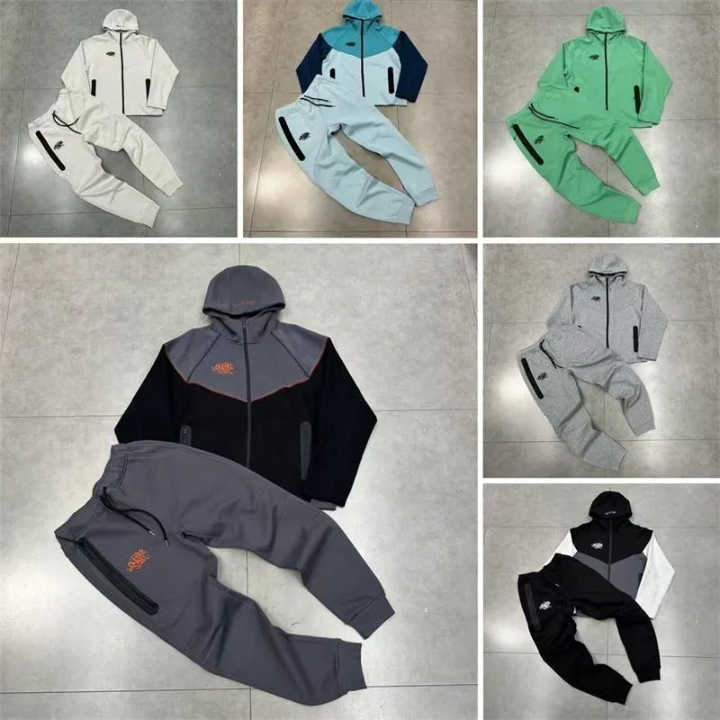 Men's Sport Suit Tracksuit Set Hoodie and Pants for Outdoor Activities