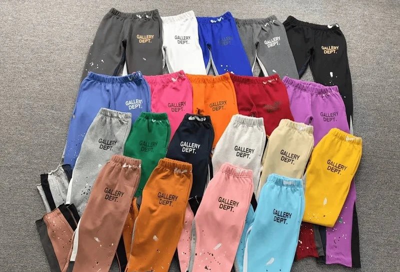 Gallery Dept Paint Splatter Sweatpants in Multiple Colors