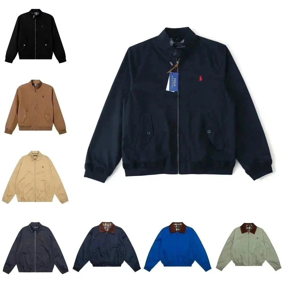 Polo Ralph Lauren Men's Bomber Jacket Classic Fit Lightweight