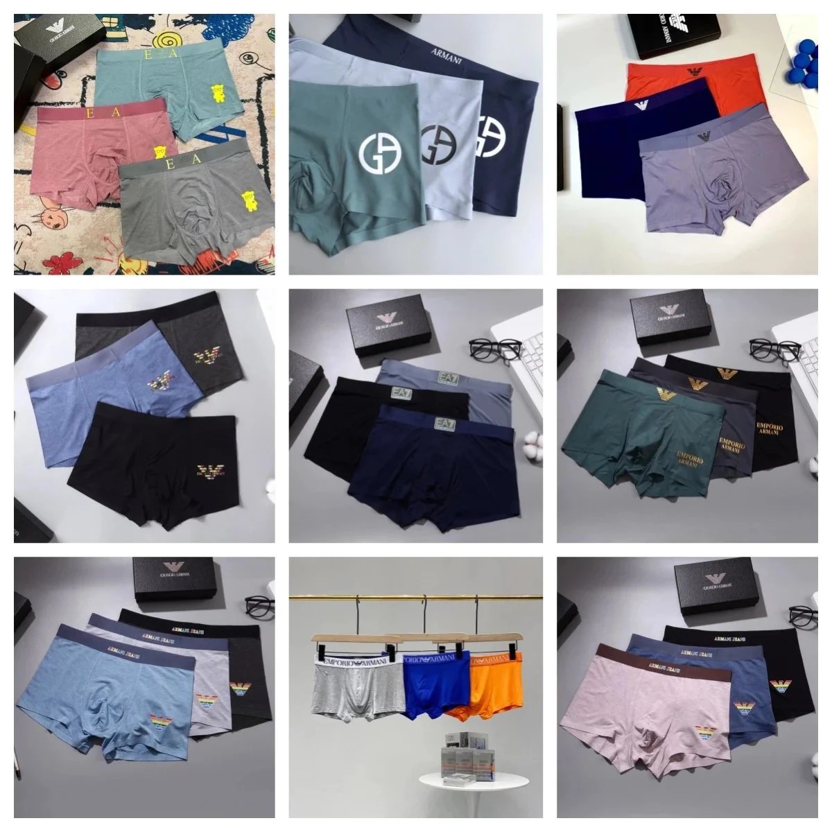 Emporio Armani Men's Boxer Briefs Collection