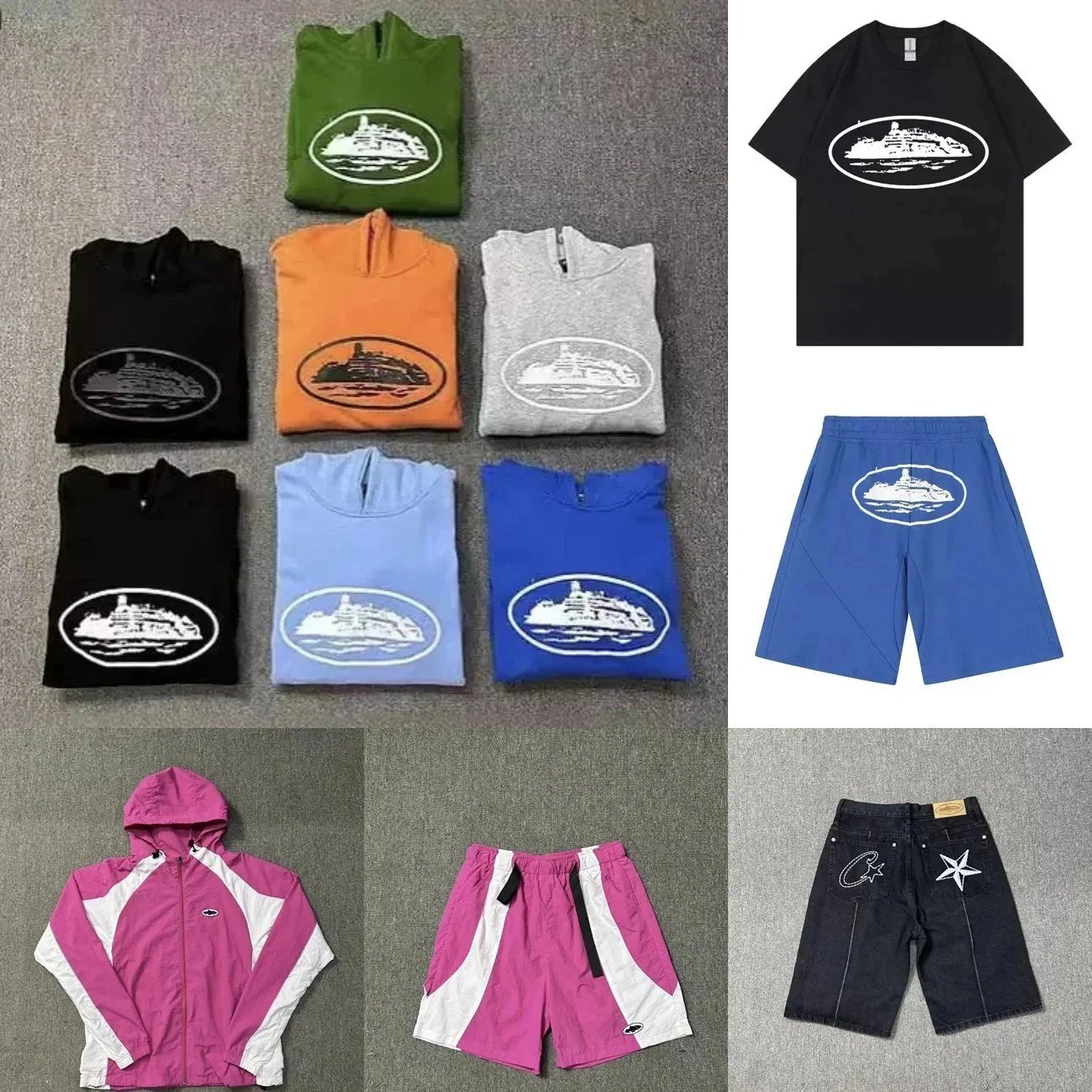 Cruise Ship Logo Hoodies T-Shirts Shorts Jackets for Men Women