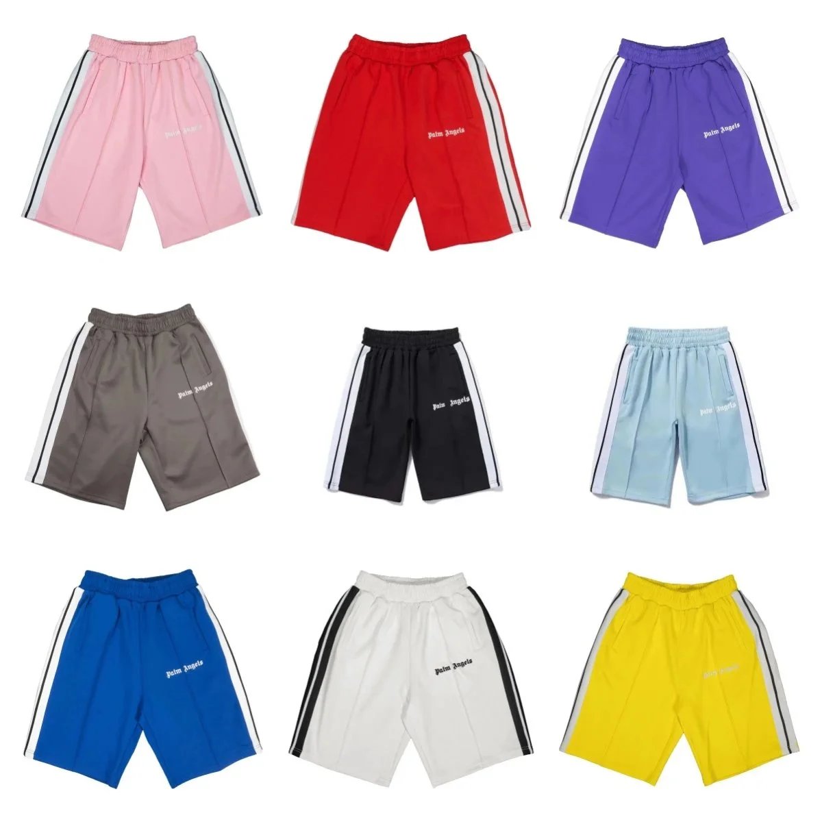 Palm Angels Track Shorts for Men and Women - Multiple Colors Available