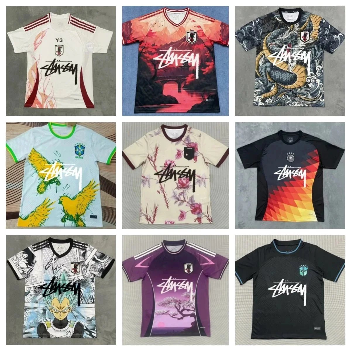 Stussy x Japan National Team Limited Edition Soccer Jerseys