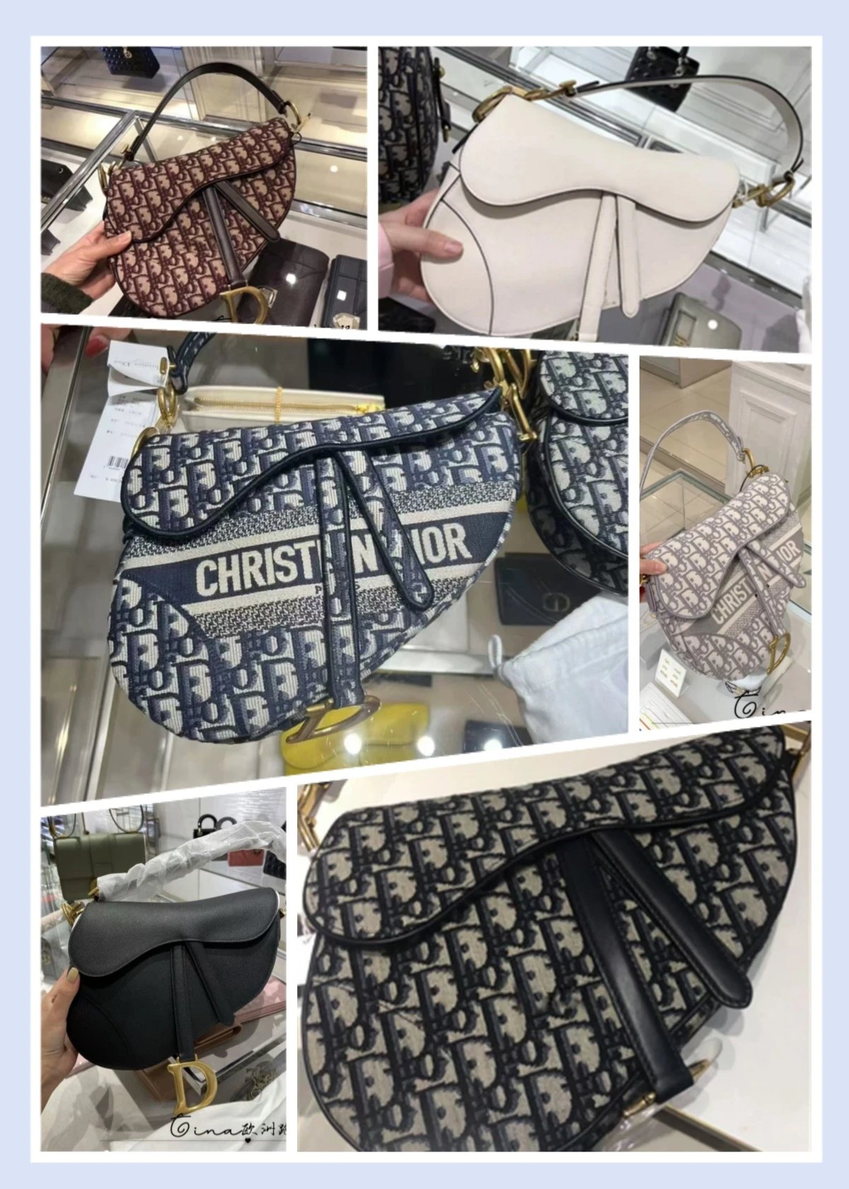 Christian Dior Saddle Bag Women's Designer Handbag