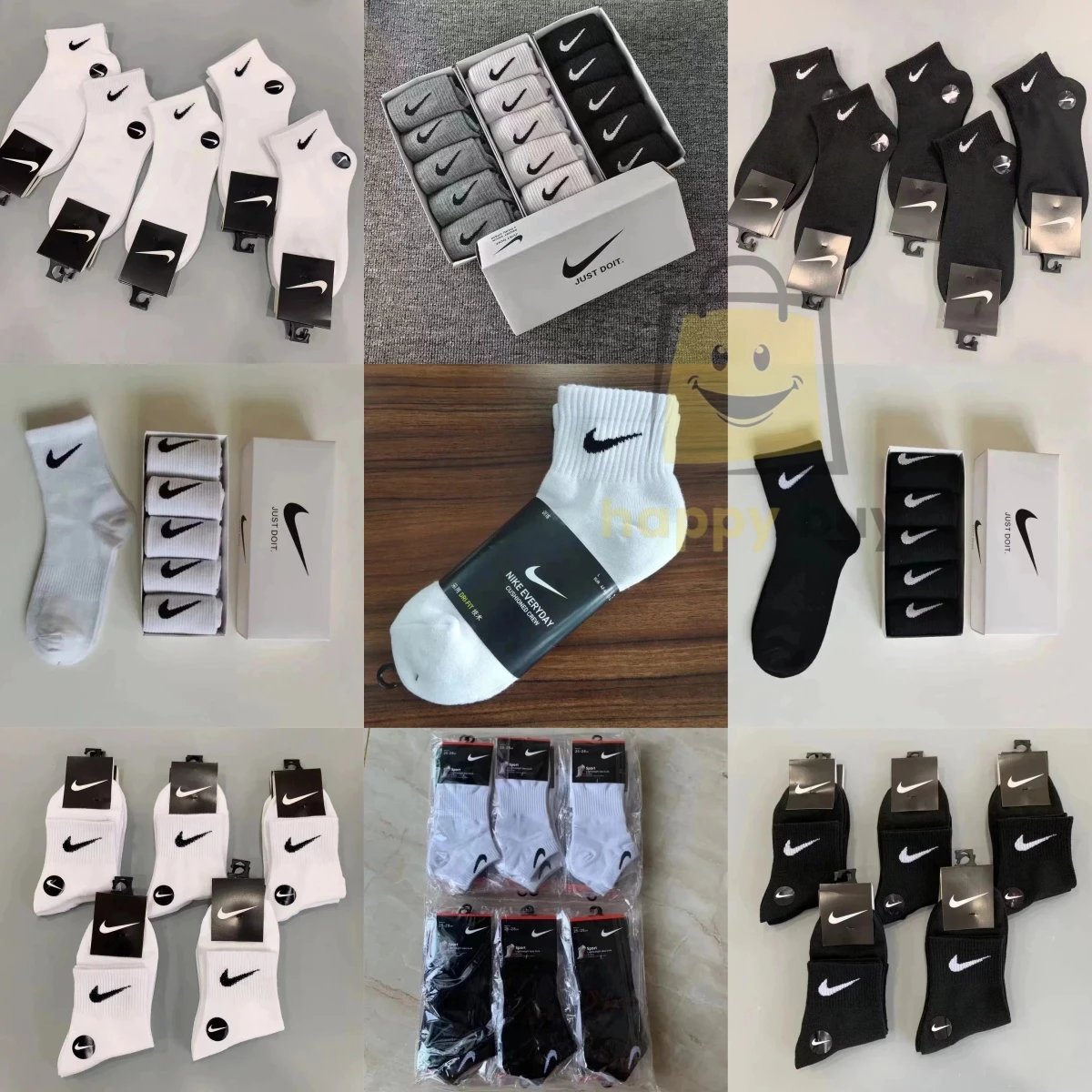 Nike Everyday Cushioned Crew Socks for Men and Women