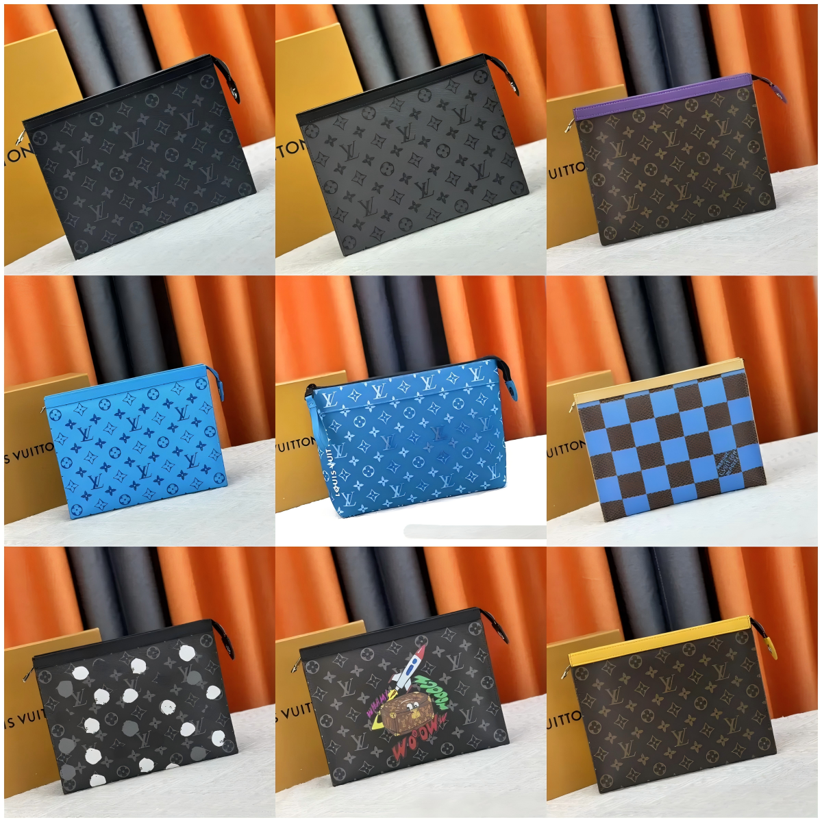 Louis Vuitton Monogram Canvas Cosmetic Pouch