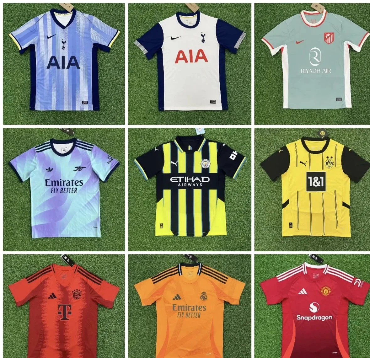 Official Football Club Jerseys 2023-2024 Season
