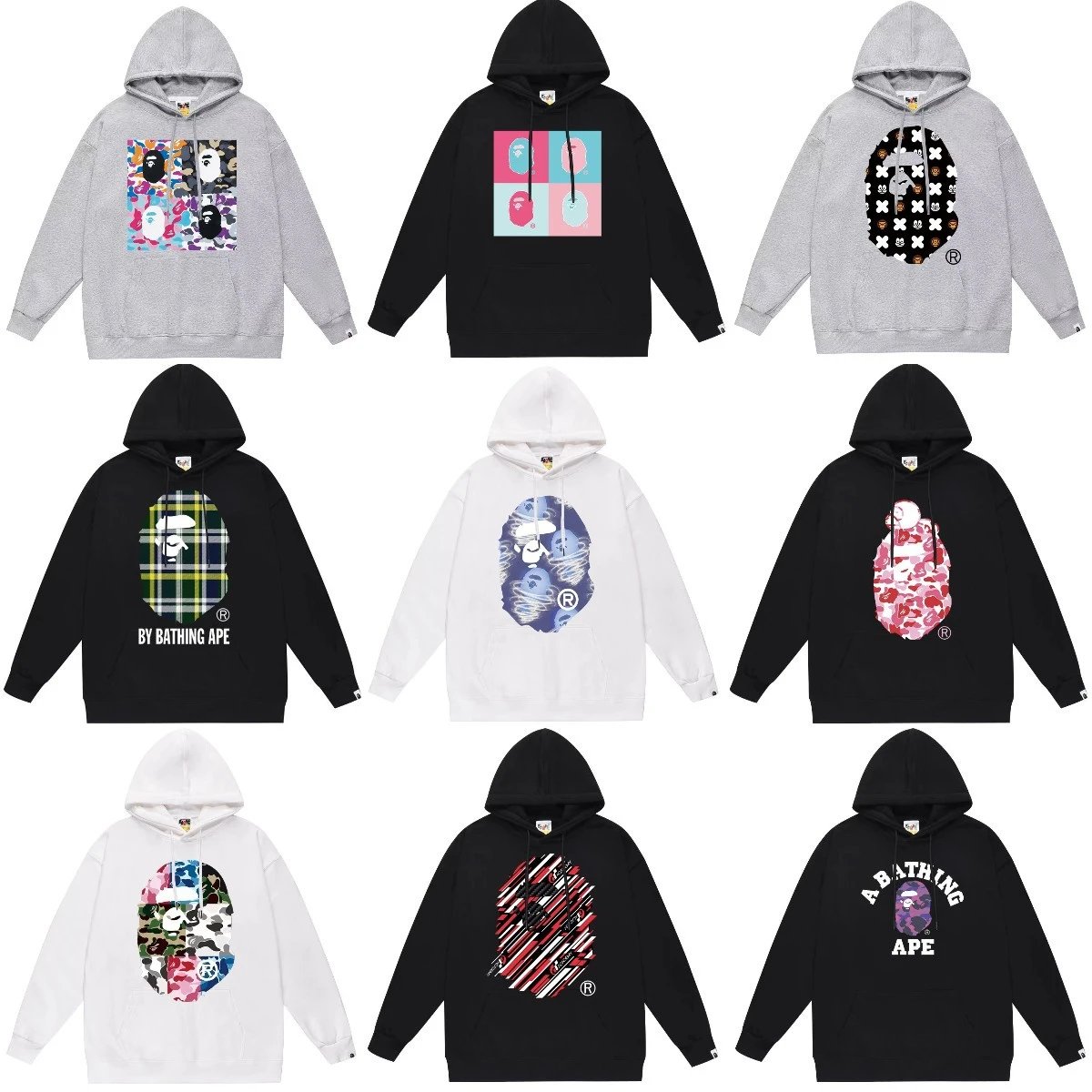 A Bathing Ape Hoodies Collection - Streetwear Fashion
