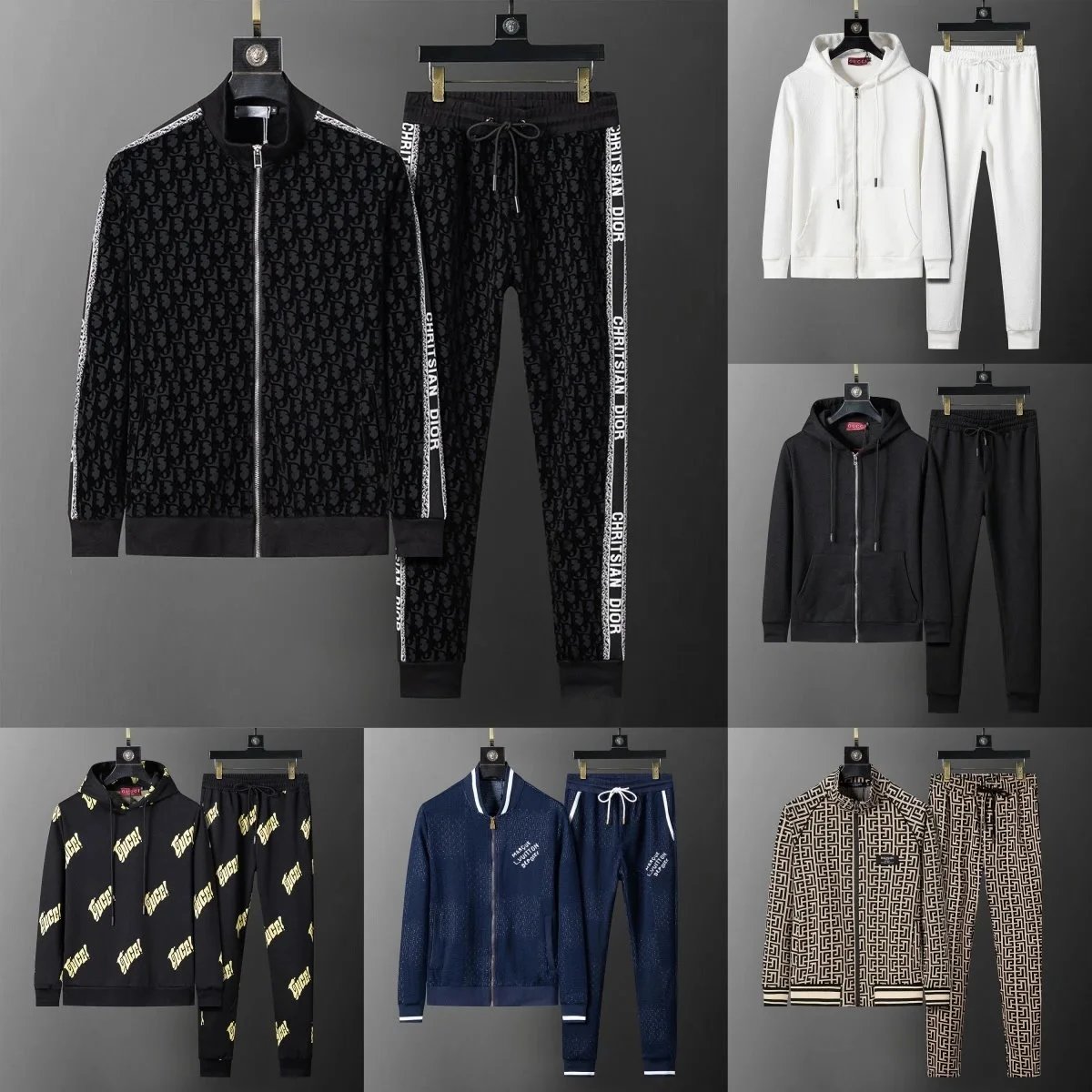 Christian Dior Men's Tracksuit Set - Luxury Sportswear Collection