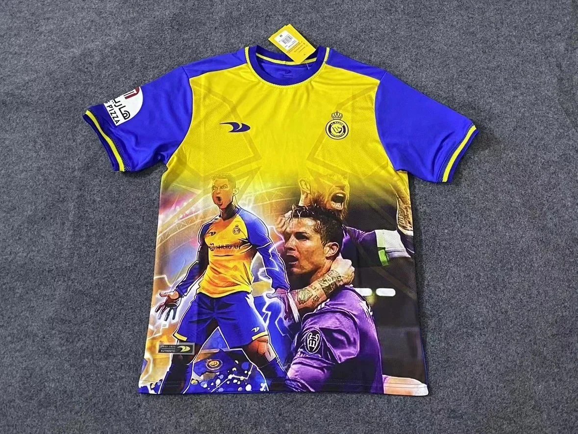 Cristiano Ronaldo Al Nassr 2023-2024 Official Football Jersey