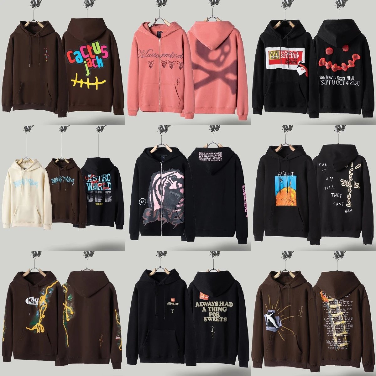 Travis Scott Hoodies Collection - Limited Edition Streetwear Sweatshirts