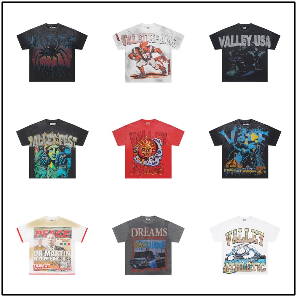 Valley T-Shirts Collection - Vintage Inspired Graphic Tees