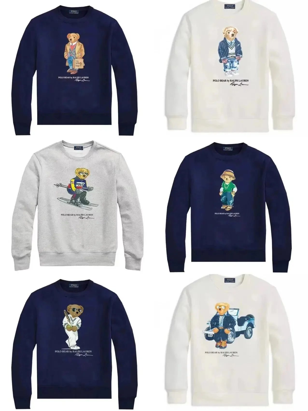 Polo Bear Crewneck Sweatshirt by Ralph Lauren
