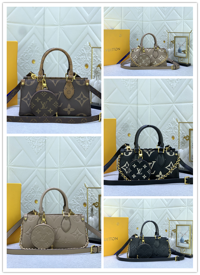 Louis Vuitton Monogram Canvas Handbag with Chain Strap