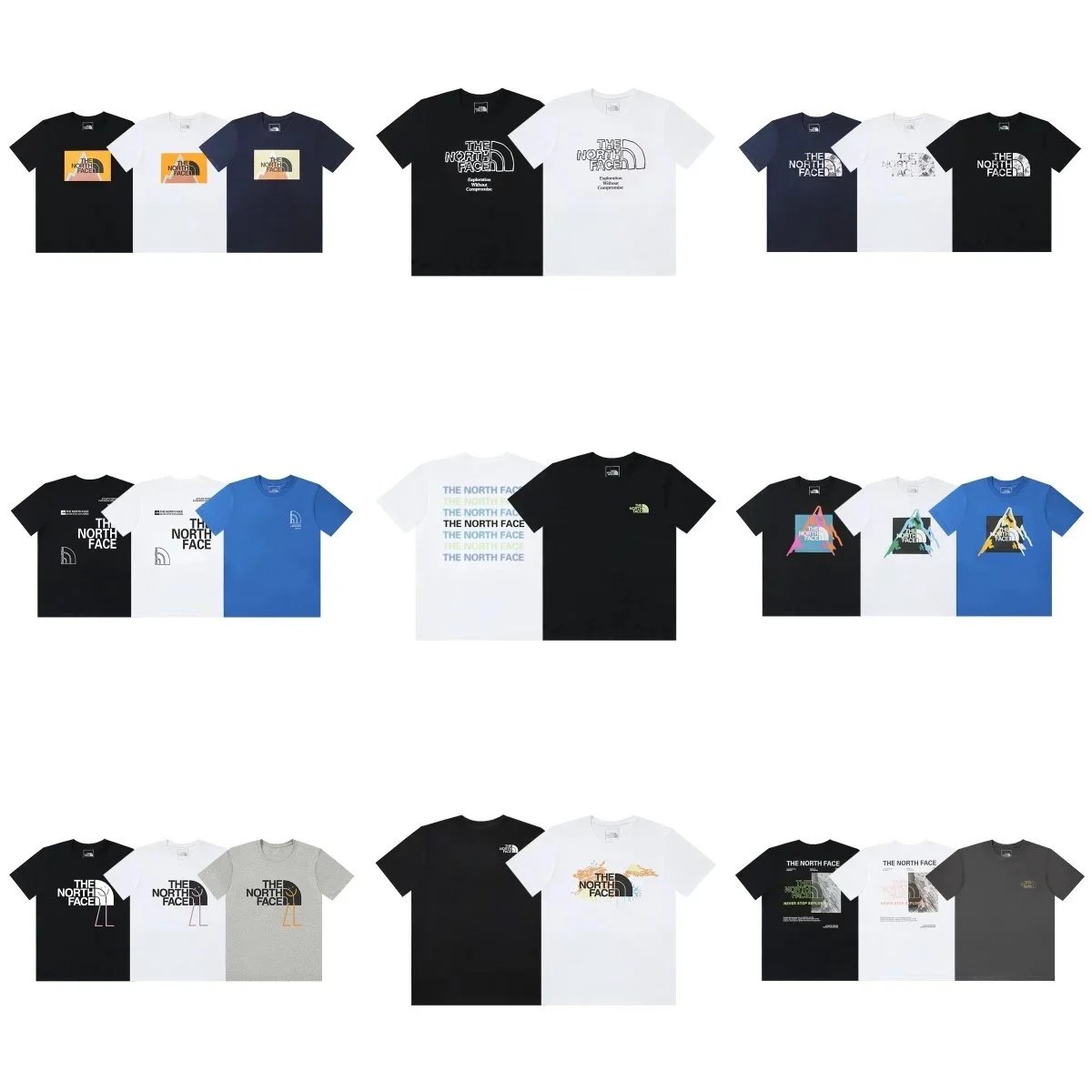 The North Face T-Shirts for Men and Women - Classic Logo & Graphic Designs