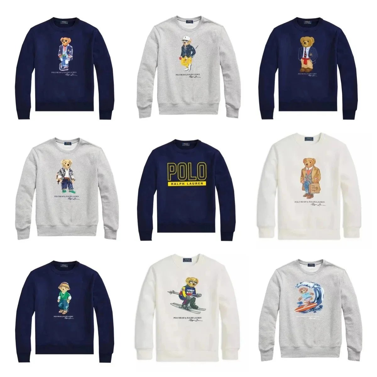 Polo Bear Crewneck Sweatshirt by Ralph Lauren