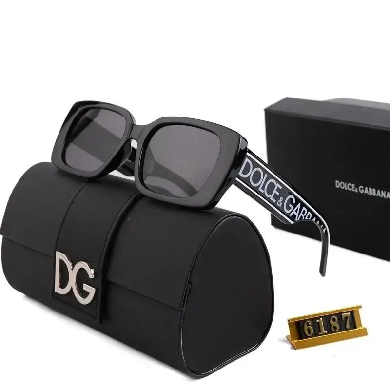 Dolce & Gabbana DG 6187 Square Sunglasses for Women Men Fashion Brand Designer