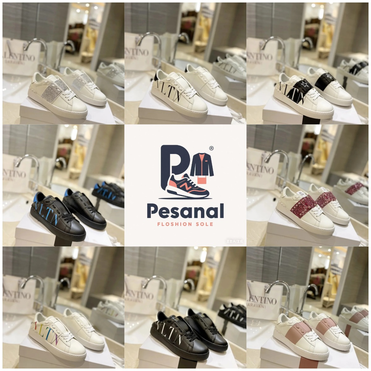 Pesanal Fashion Sneakers for Men and Women - Stylish Casual Shoes