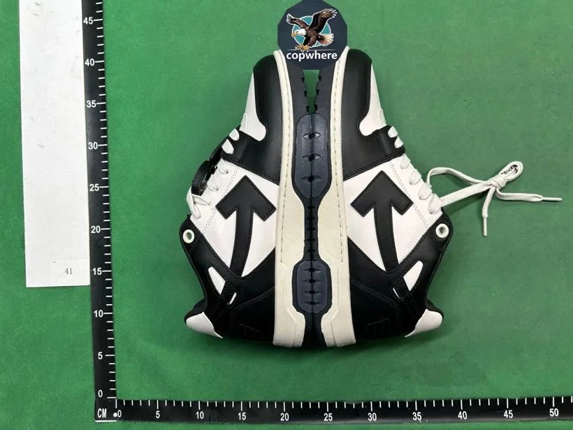 Black and White Basketball Shoes with Arrow Design