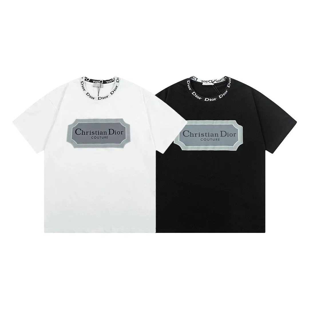 Christian Dior Couture Logo T-Shirt for Men and Women