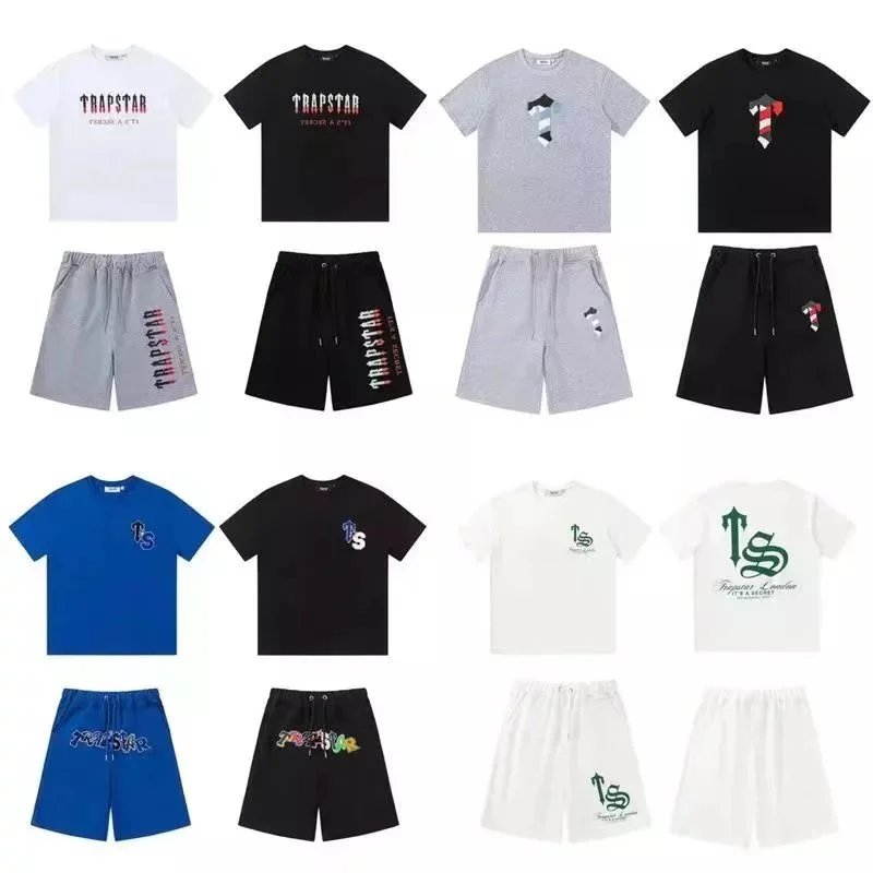 Trapstar T-Shirts and Shorts Set for Men and Women