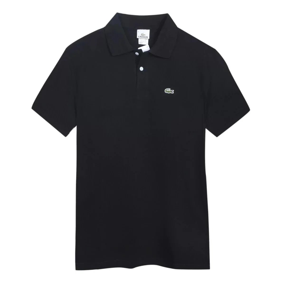 Lacoste Men's Classic Cotton Polo Shirt Black