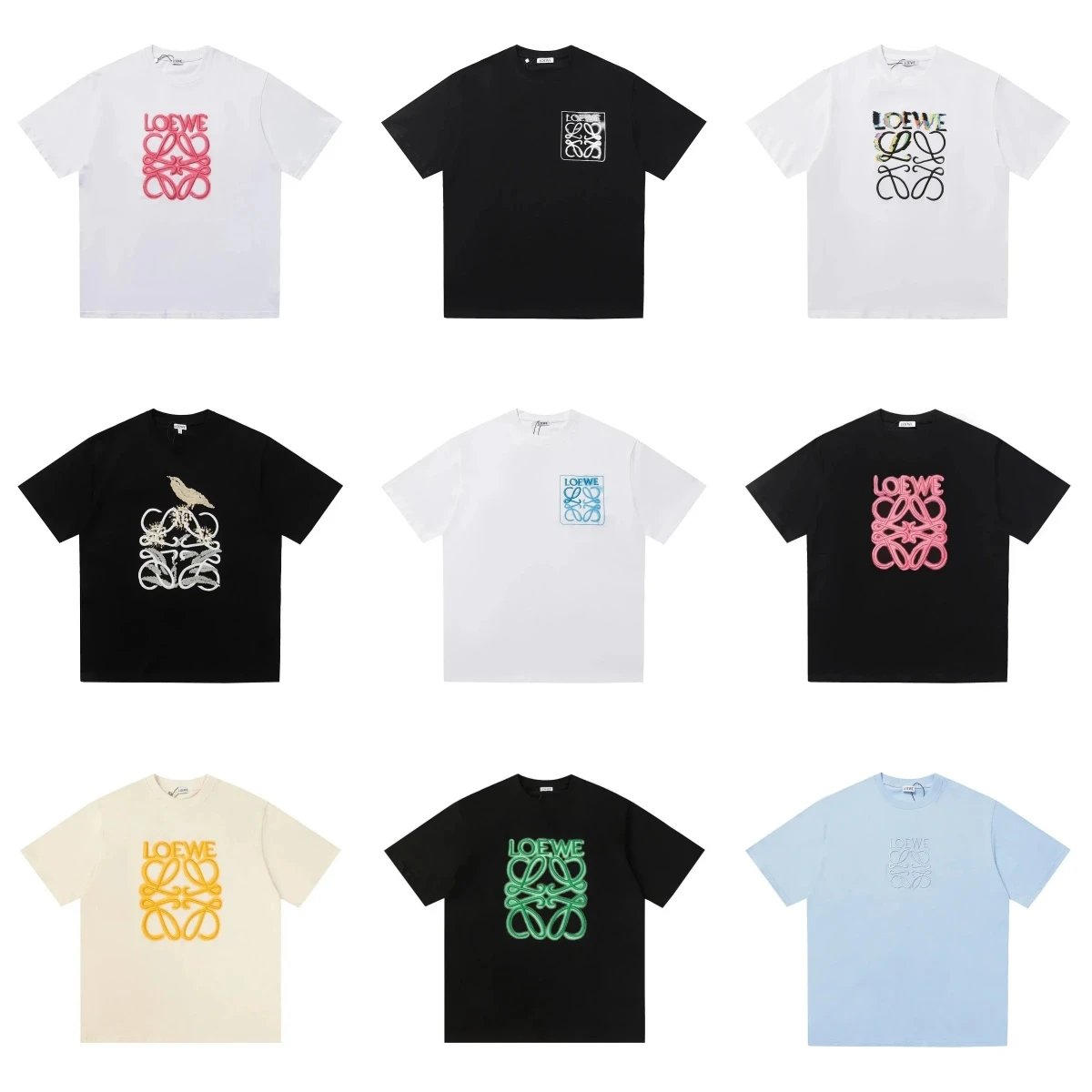 LOEWE Anagram Logo T-Shirt Collection