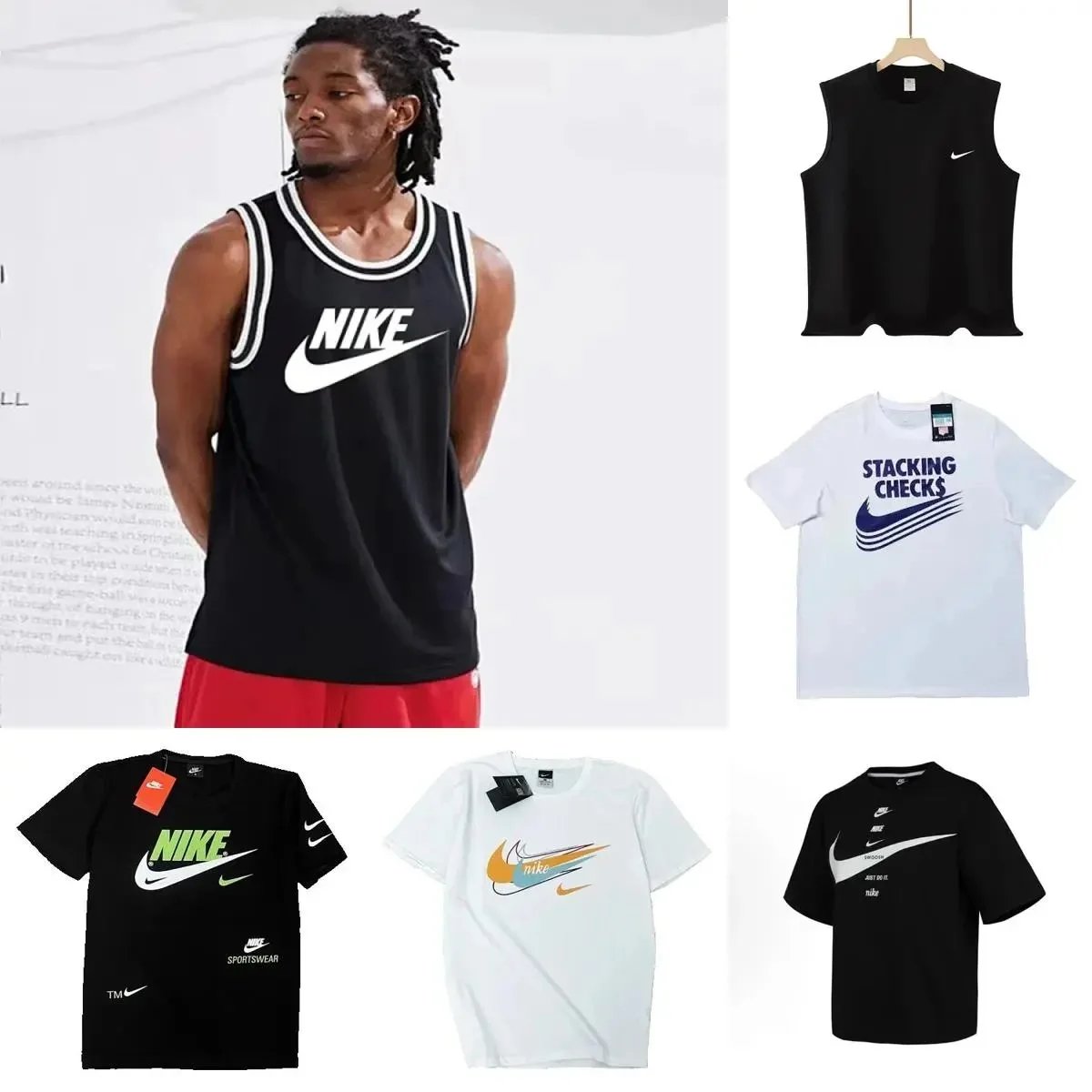Nike Men's Sportswear Tank Top and T-Shirt Collection